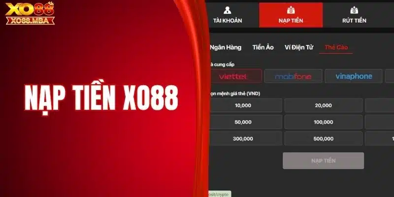 Nạp tiền Xo88