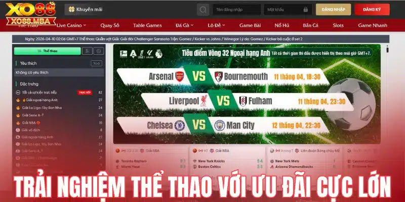 Trải nghiệm thể thao với ưu đãi cực lớn
